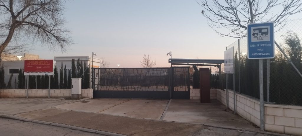 Campo de Criptana – Bereich für Autocaravanas